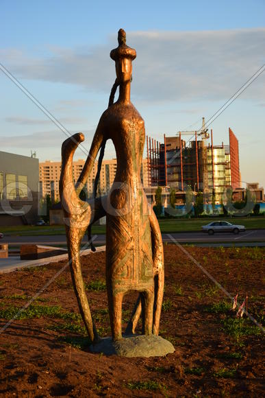 Уличная скульптура Астаны