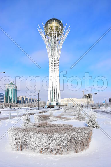 Башня "БАЙТЕРЕК" в Астане