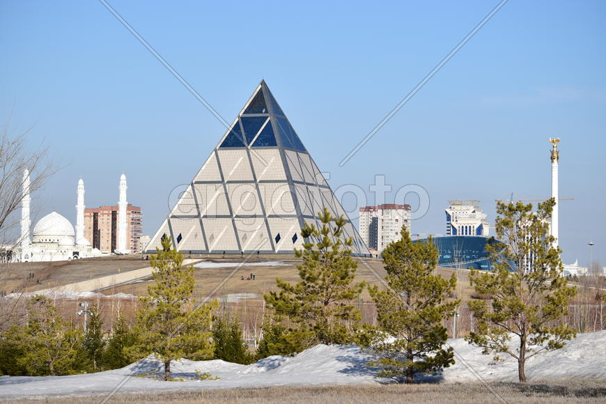 Астана - городская архитектура. Казахстан 