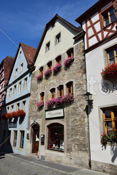 Германия - исторический город Ротенбург в Баварии