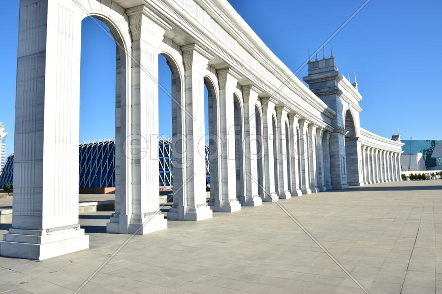 Астана - Площадь независимости. Казахстан 