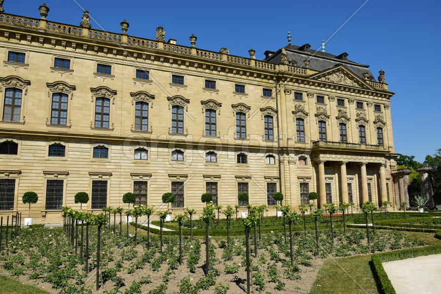 Германия - Город Вюрцбург, резиденция