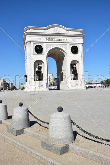 Астана - триумфальная арка. Казахстан