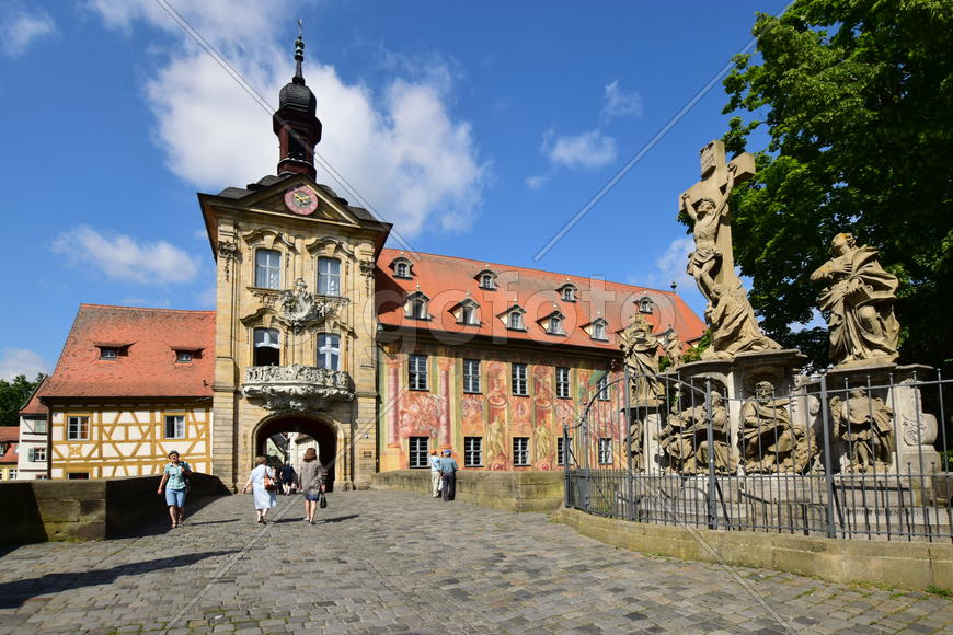 Германия - город Бамберг. Памятники архитектуры 
