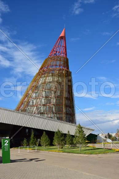 Ледовый дворец "Алау". Астана - Казахстан 