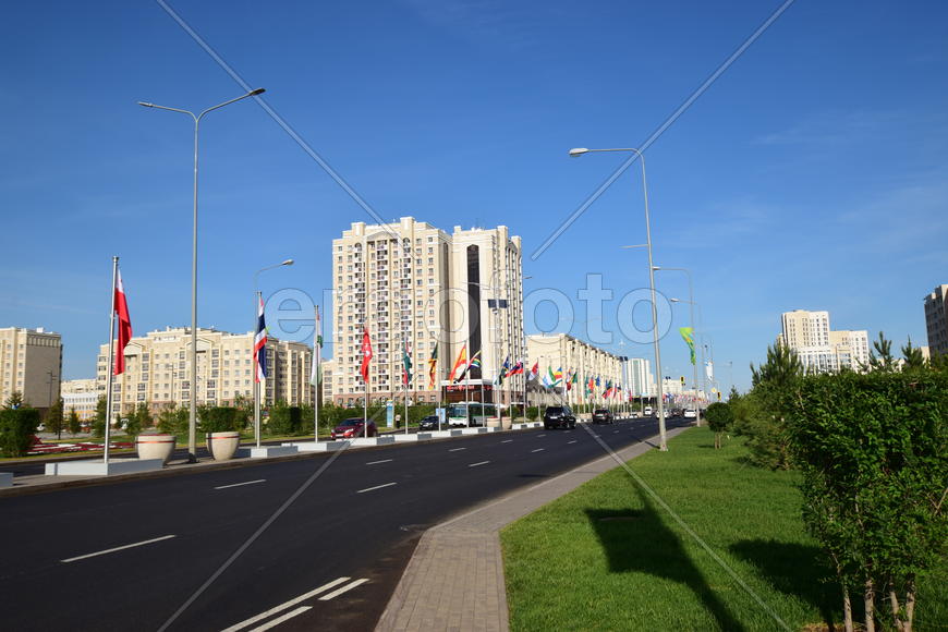 Астана - городская архитектура. Казахстан 