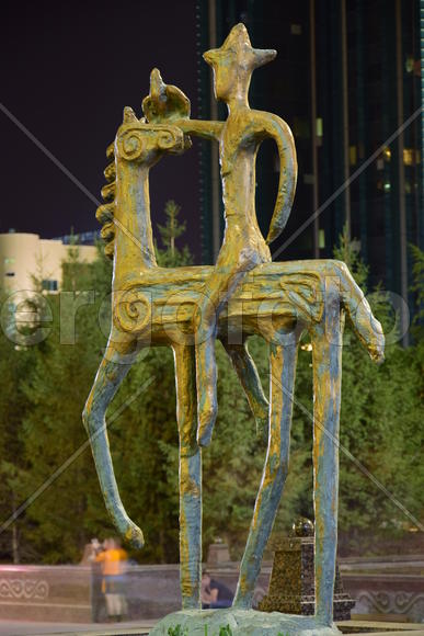 Уличная скульптура Астаны