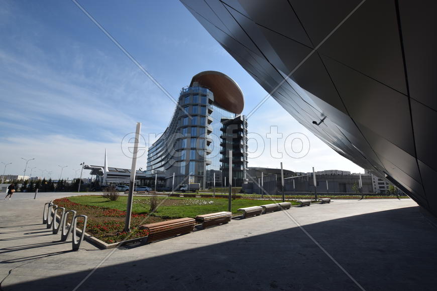 Астана - городская архитектура. Казахстан 