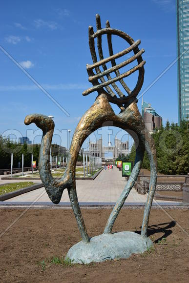 Уличная скульптура Астаны