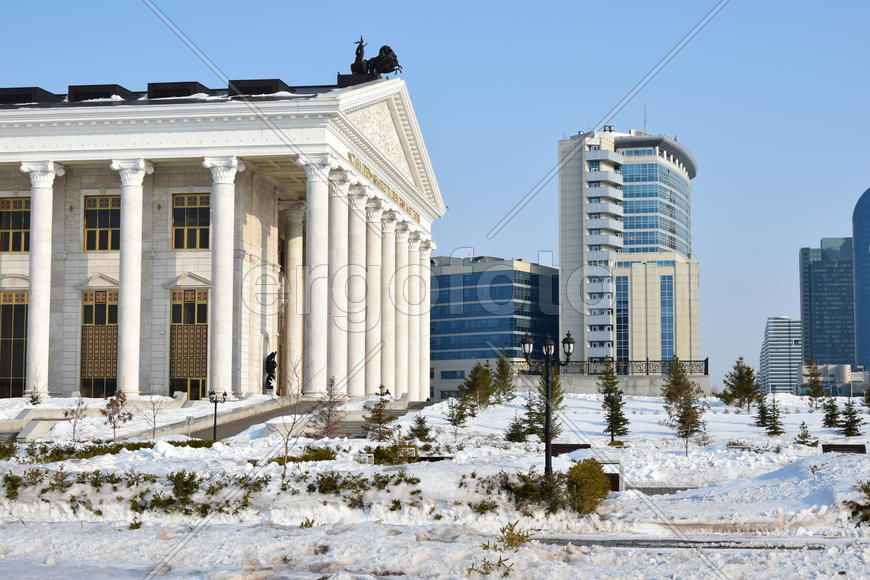 Астана. Городская архитектура 