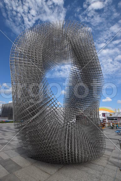 Астана - уличная скульптура. Достопримечательности Казахстана. 