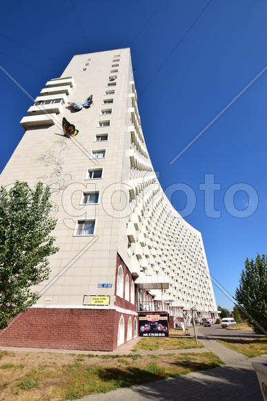 Астана - многоэтажные жилые дома. Архитектура Казахстана 