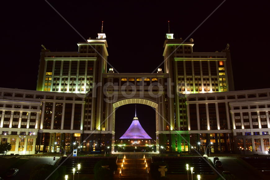 Астана - Офис компании КазМунайГаз