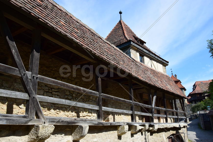 Германия - исторический город Ротенбург в Баварии