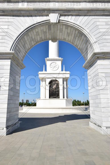 Астана - Площадь независимости. Казахстан