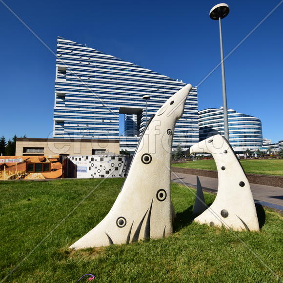 Астана - уличная скульптура