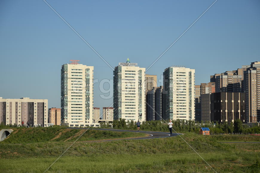Астана - городская архитектура. Казахстан 