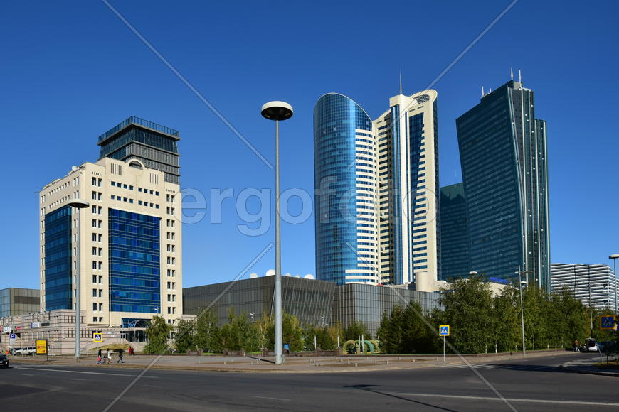 Астана - высотные здания 