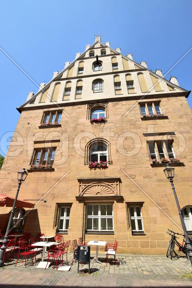 Германия - город Ансбах под Нюрнбергом