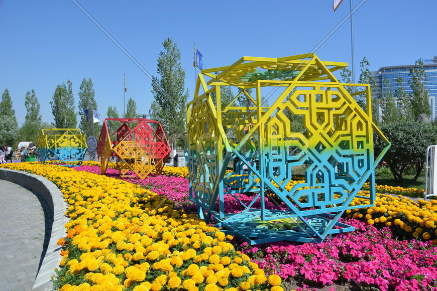 Астана - Этнический фестиваль летом 2017