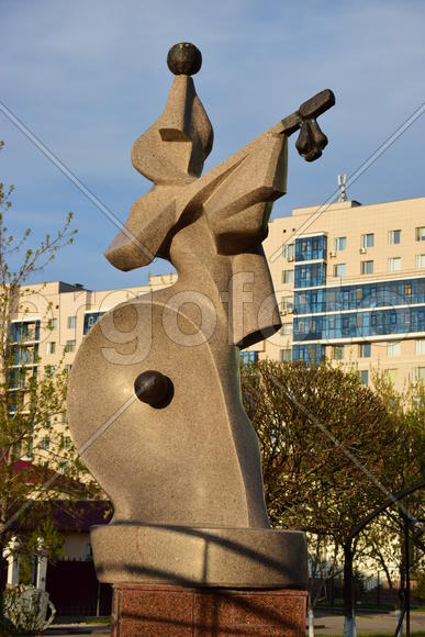 Уличная скульптура Астаны
