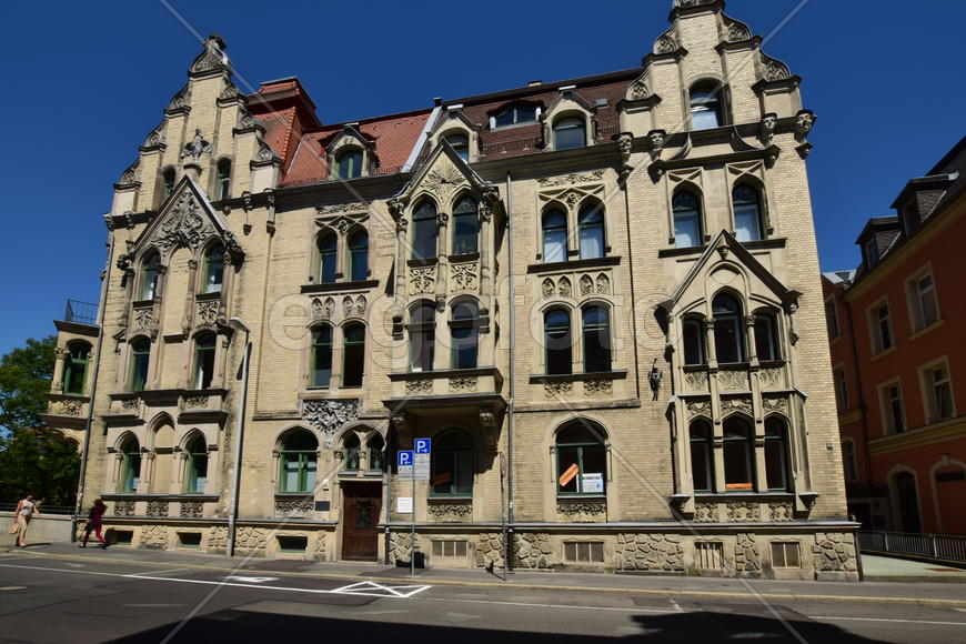 Германия, город Кобург -  памятник архитектуры 