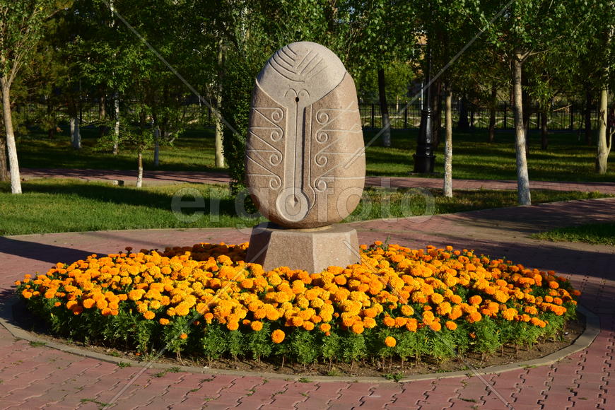 Уличная скульптура Астаны