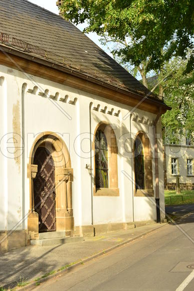 Германия - город Бамберг. Фасад старинного здания