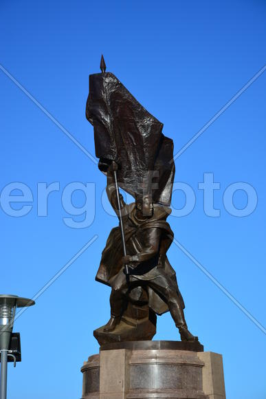 Астана - уличная скульптура. Достопримечательности Казахстана. 