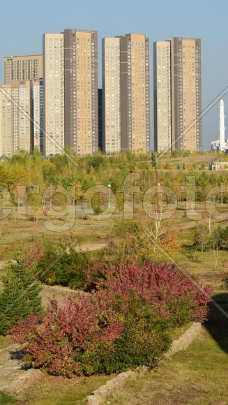 Астана - многоэтажные жилые дома