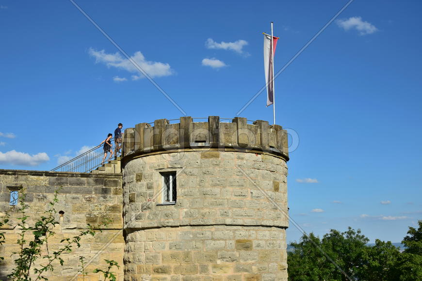 Германия, город Бамберг, замок "Альтенбург