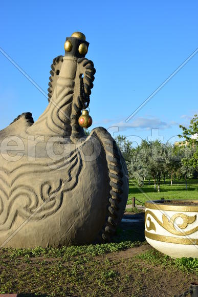 Астана - уличная скульптура. Казахстан 