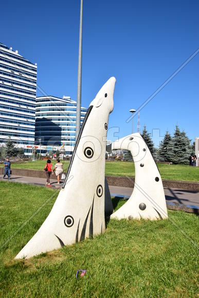 Астана - уличная скульптура