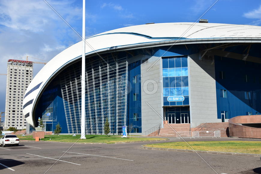 Велотрек.  Астана - дверец спорта 