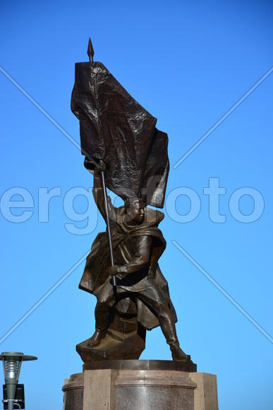 Астана - уличная скульптура. Достопримечательности Казахстана. 