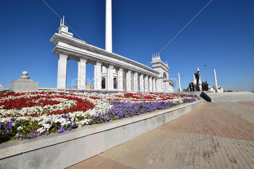 Астана - Площадь независимости. Казахстан