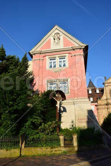 Германия - город Бамберг. Жилые дома 