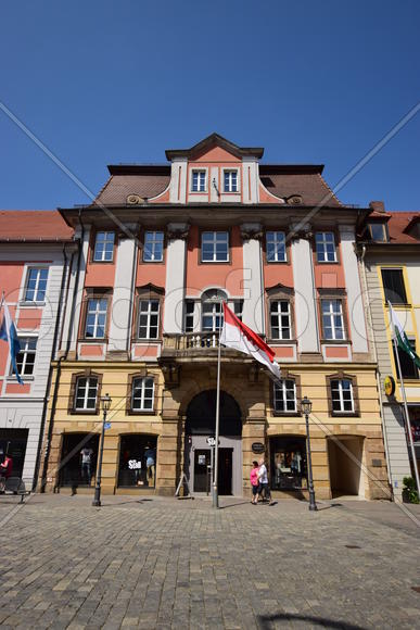 Германия - город Ансбах под Нюрнбергом. Памятник архитектуры 