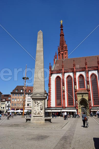 Германия - Город Вюрцбург, Архитектура города 