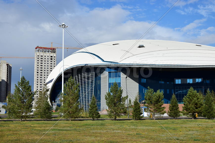 Велотрек.  Астана - дверец спорта 