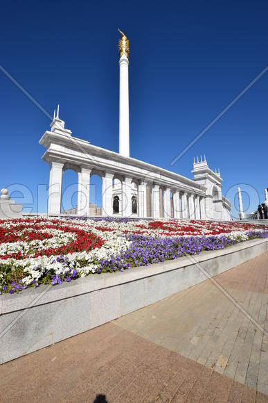 Астана - Площадь независимости. Казахстан