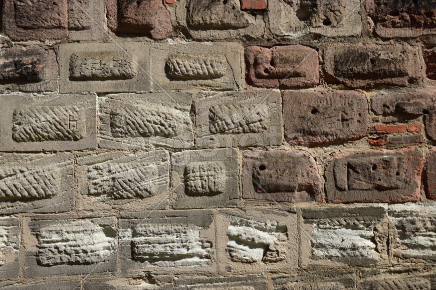 Фон, текстура каменной стены 