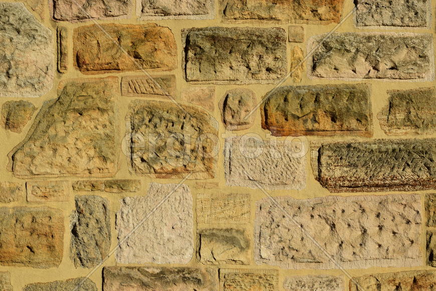 Фон. Текстура каменной стены