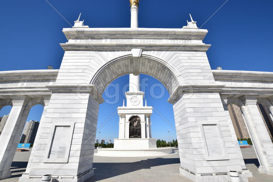 Астана - Площадь независимости. Казахстан