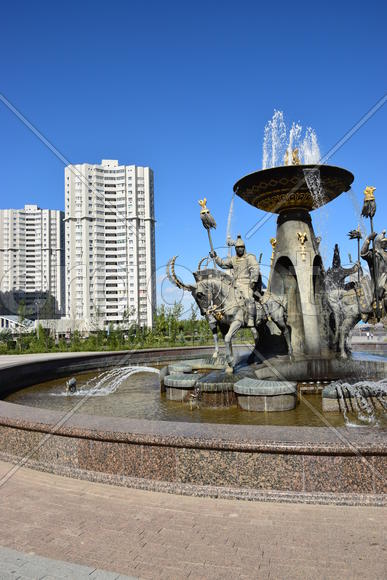 Астана - Площадь независимости. Казахстан