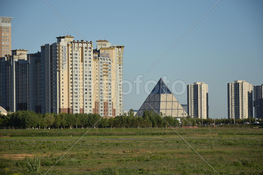Астана - городская архитектура. Казахстан 