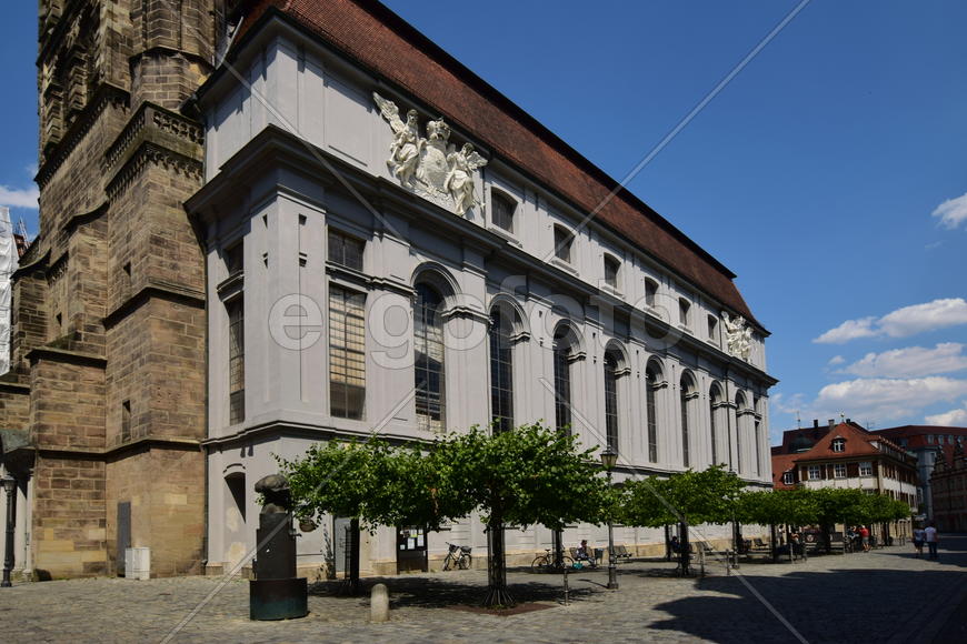 Германия - город Ансбах под Нюрнбергом