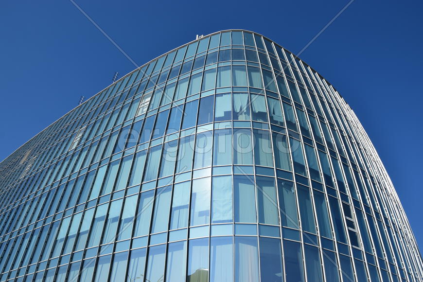 Астана - городская архитектура. Современные многоэтажные здания. Казахстан 