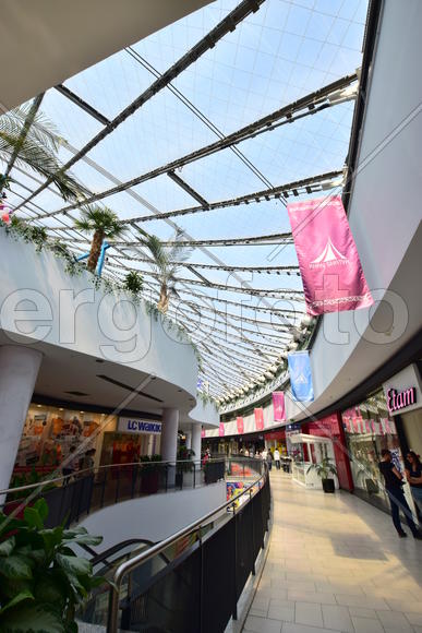 Интерьер торгового центра "ХАН-ШАТЫР" в Астане