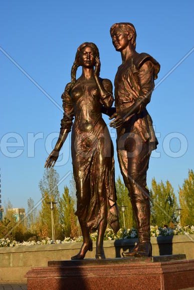 Уличная скульптура Астаны